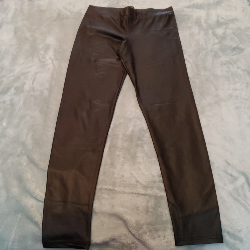 Leatherette Leggings